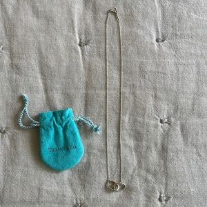 Tiffany & Co sterling silver necklace never worn EUC